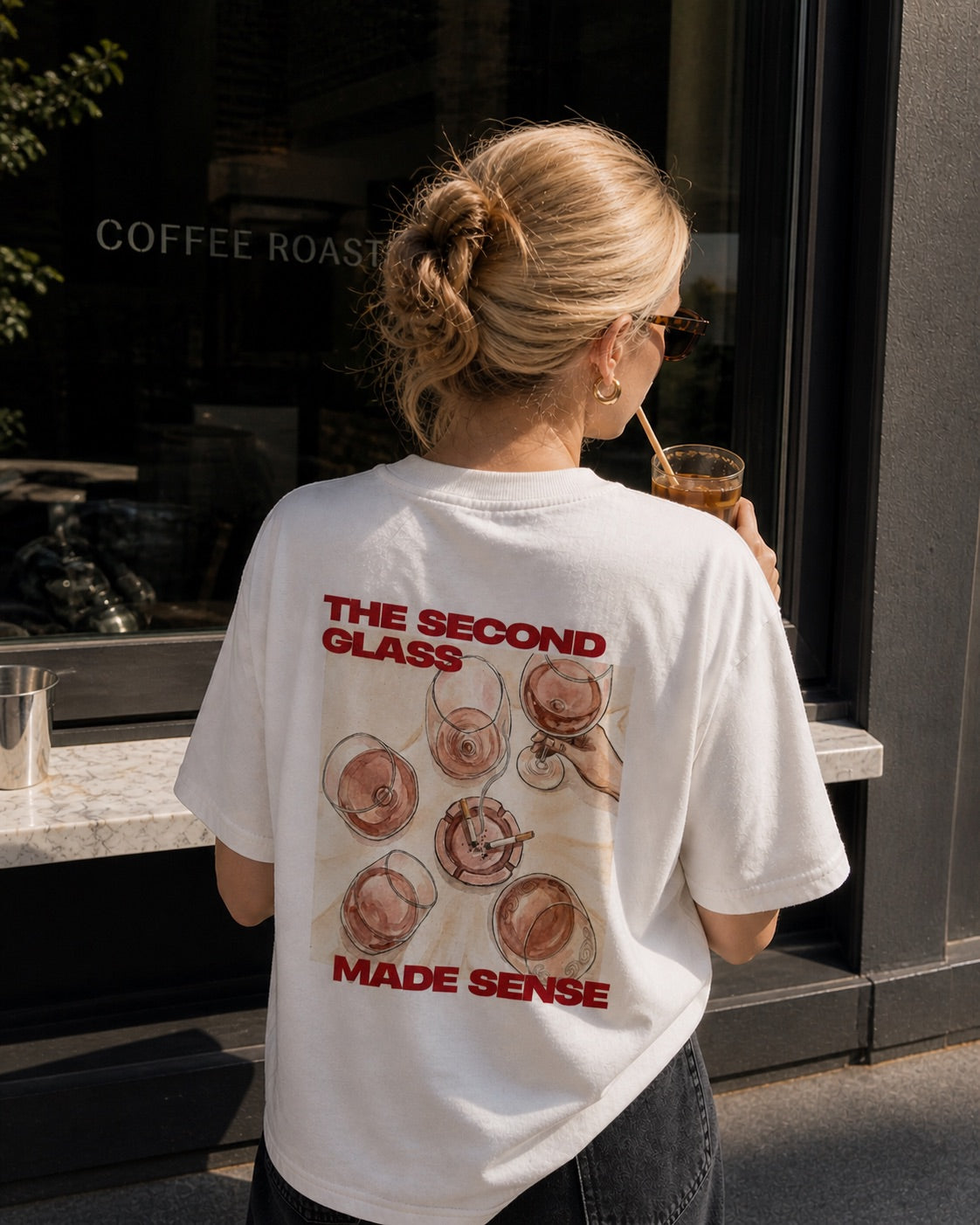 The Second Glass Made Sense T-shirt