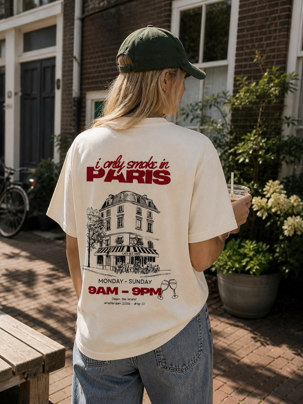 I Only Smoke in Paris Tshirt